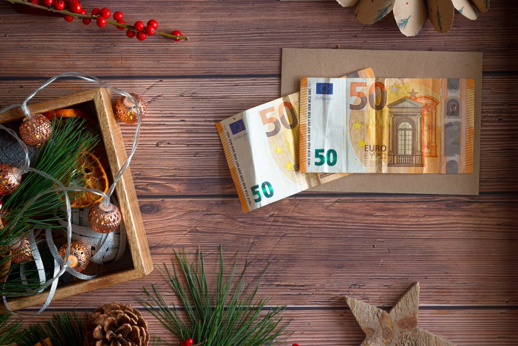 Weihnachtsfeier Budget festlegen